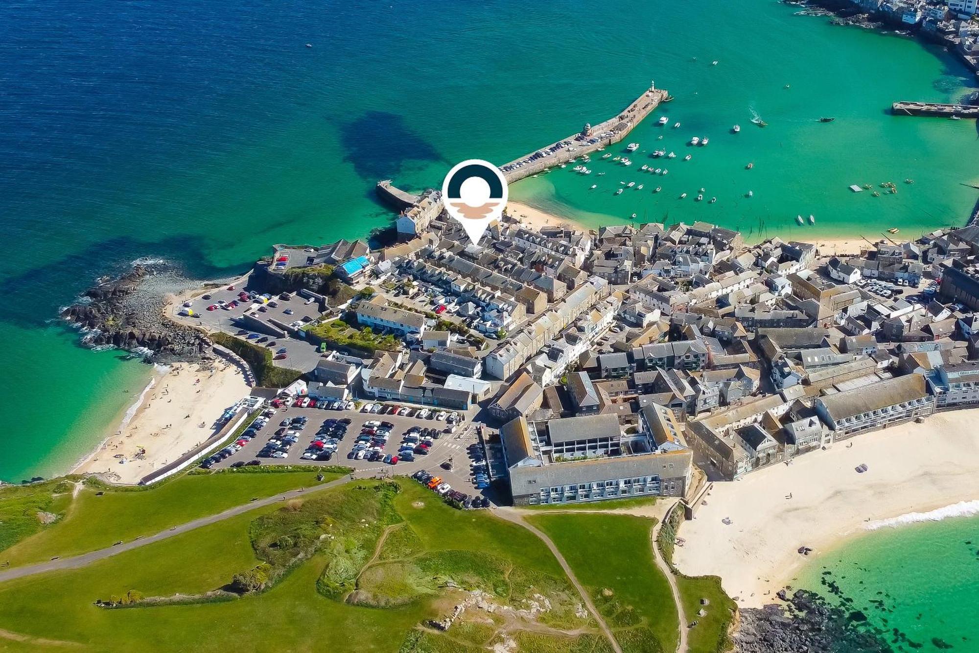 Villa Harbour Moorings St Ives Exterior foto